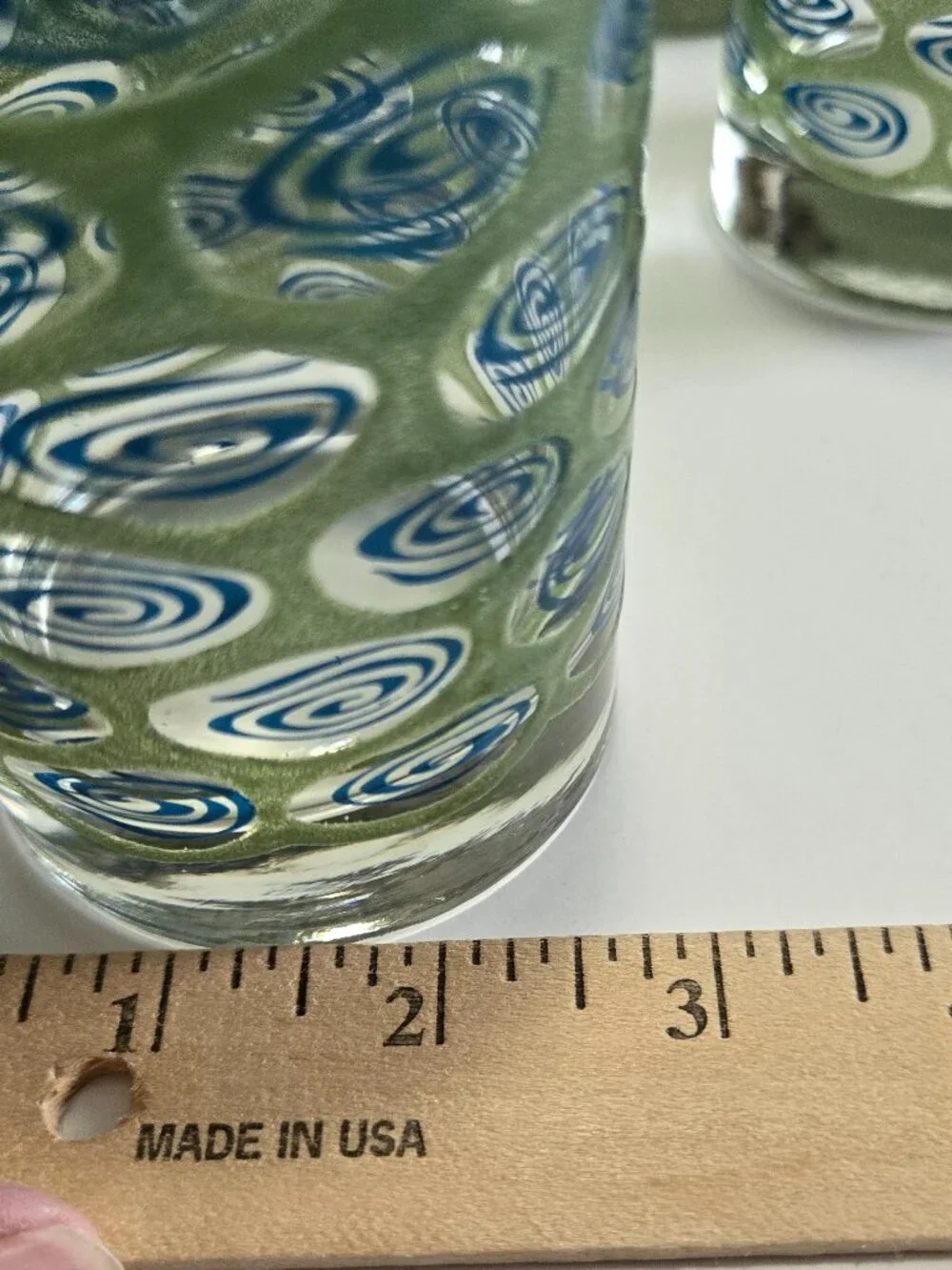 Libbey 'Peacock Swirl' Glass Set